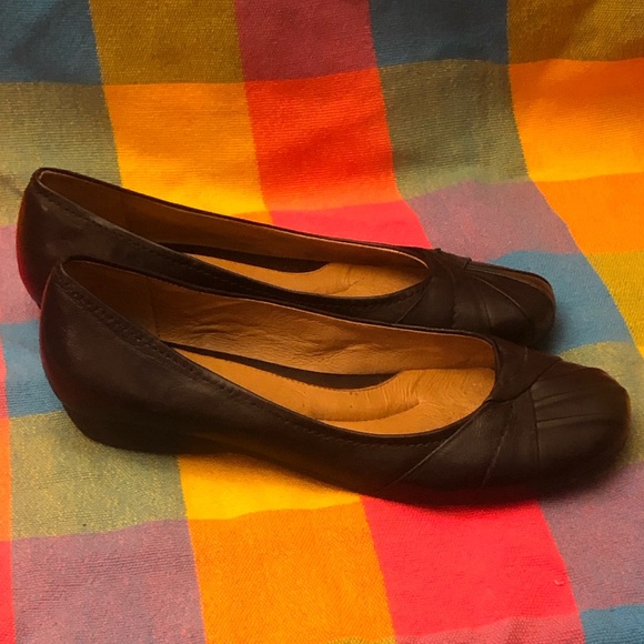 Nurture Justine Brown Leather flat. Women’s 11M - Picture 2 of 8